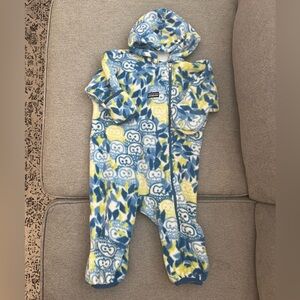 Patagonia Blue and Yellow Kids One Piece